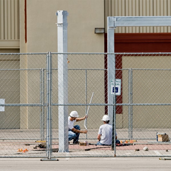how long can i lease the temporary fence for my work site or event in Goldfield NV